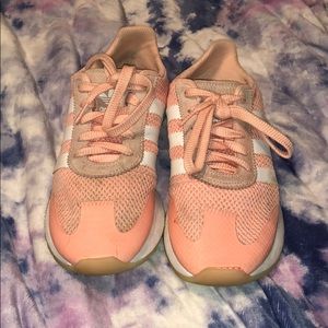 Pink ADIDAS shoes